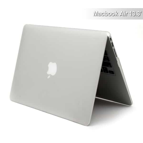 Macbook Air 13" (2016) - Mat Hard Etui - Hvid