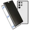 Samsung Galaxy S22 Ultra Privacy Perfect Cover Sølv