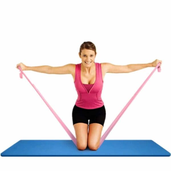 Traeningselastik 2m Pink 1