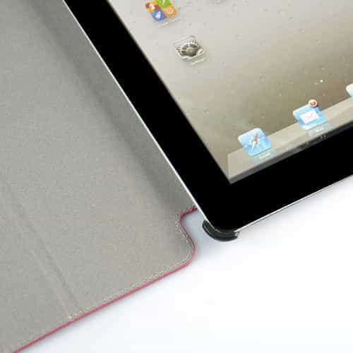 Ipad 2/3/4 - Kunstlæder Etui M. Stand - Pink