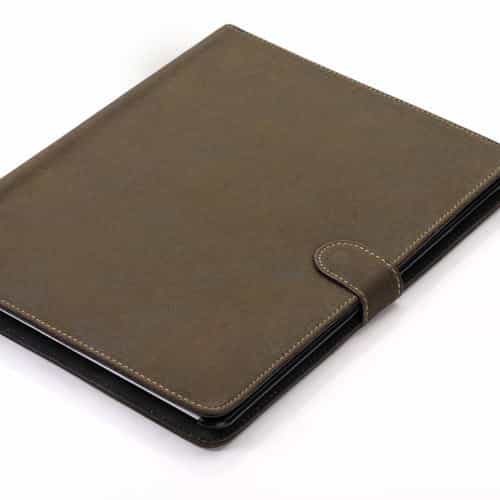 Ipad 2/3/4 - Magnetisk Retro Etui - Mørk Brun