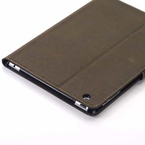 Ipad 2/3/4 - Magnetisk Retro Etui - Mørk Brun