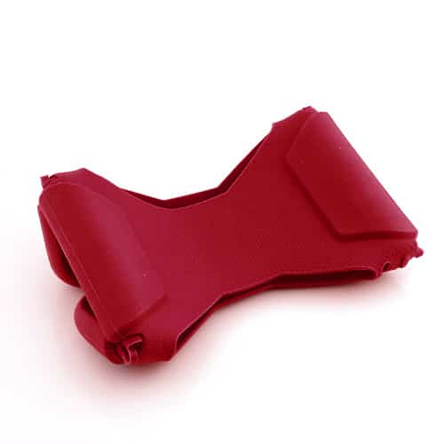 Ipad Mini 1/2/3 - Cool Robot Silikone Stand Hard Cover - Rød