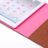Ipad Mini 1/2/3 - Etui Med Træstruktur Og Wake Funktion - Brun