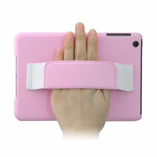 Ipad Mini 1/2/3 - Hard Cover M. Litchi Mønster - Pink