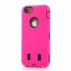 Iphone 6/6s - 2 I 1 Hybrid Plastik Og Silikone Cover - Magenta
