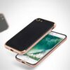 Iphone 7 - Totu Carbon Fiber Pc + Tpu Hybrid Etui - Rosaguld
