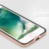 Iphone 7 - Totu Carbon Fiber Pc + Tpu Hybrid Etui - Rosaguld