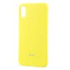 Iphone X – Blødt Gummi Cover Roar Korea – Gul