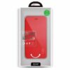 Iphone 7 – Lenuo Ledream Tyndt Pu Læder Flip Cover – Red
