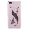 Iphone 7 Plus – Tyndt Tpu Etui – Fjer Og Fugle