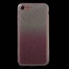 Iphone 8 – Gummi Cover Med Gradient Funklende Pulver – Rosa