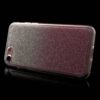 Iphone 8 – Gummi Cover Med Gradient Funklende Pulver – Rosa