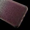 Iphone 8 – Gummi Cover Med Gradient Funklende Pulver – Rosa