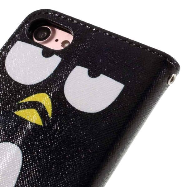 Iphone 8 – Blødt Gummi Cover Med Stødabsorberende Funktion – Grå / Hvid