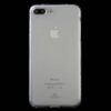 Iphone 8 Plus – Gummi Cover Med Funklende Pulver – Transparent