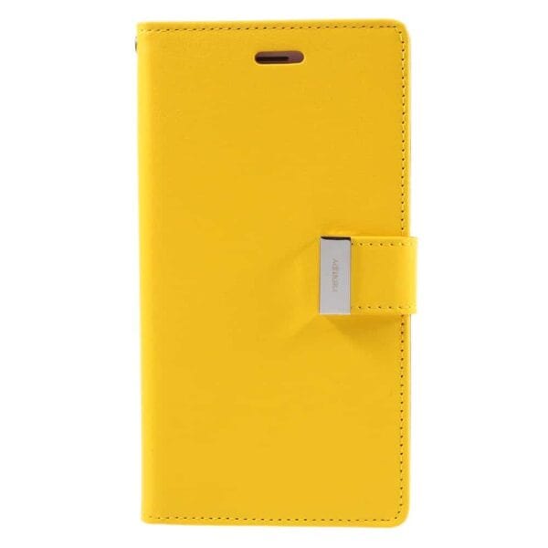 Iphone 8 Plus – Kunstlæder Pung Etui – Mercury Goospery – Gul