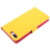 Iphone 8 Plus – Kunstlæder Pung Etui – Mercury Goospery – Gul