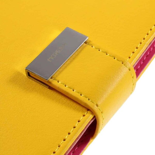 Iphone 8 Plus – Kunstlæder Pung Etui – Mercury Goospery – Gul