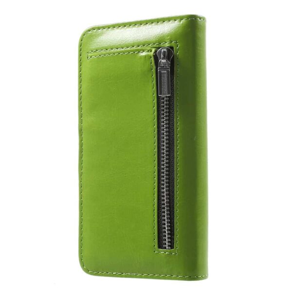 Iphone 8 – Kunstlæder Og Gummi Cover 2-i-1 – Grøn