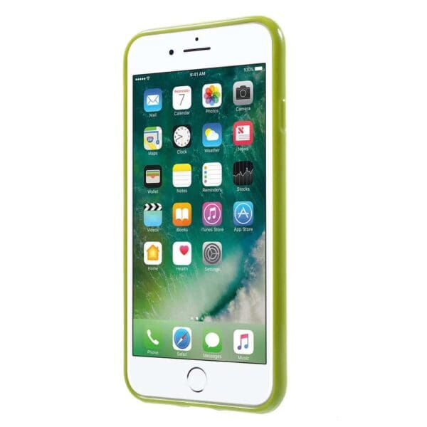 Iphone 8 – Kunstlæder Og Gummi Cover 2-i-1 – Grøn