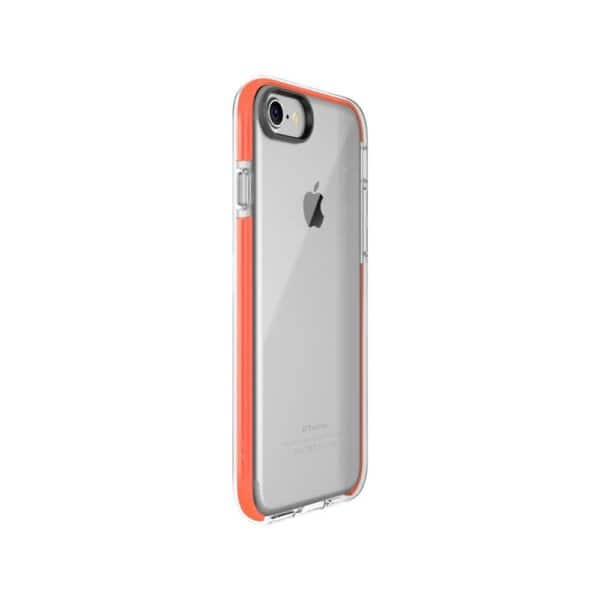 Iphone 8 – Gummi Cover Med Stødabsorberende Funktion – Orange