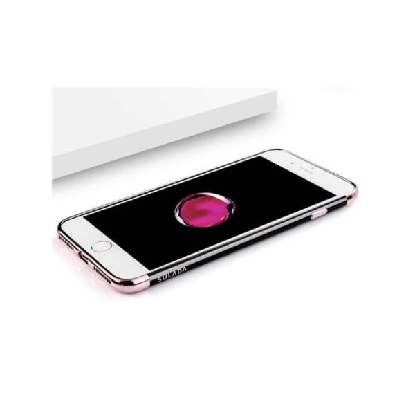 Iphone 8 – Blødt Gummi Cover – Sulada – Rosaguld