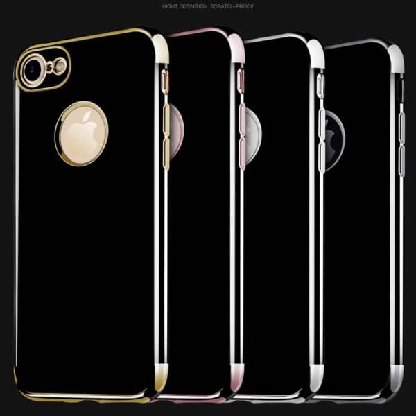 Iphone 8 – Blødt Gummi Cover – Sulada – Rosaguld