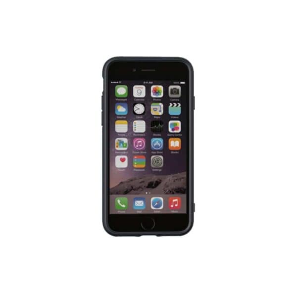 Iphone 8 – Blankt Og Fleksibelt Gummi Cover Med Printet Mønster – Brun Væg