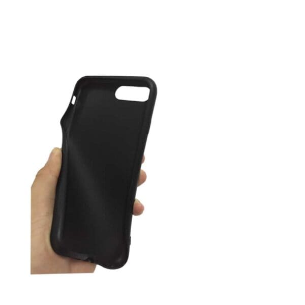 Iphone 8 – Blankt Og Fleksibelt Gummi Cover Med Printet Mønster – Farverige Trekanter