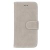 Iphone 8 – Kunstlæder Etui Pung Med Ældre Mat Design – Beige