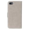 Iphone 8 – Kunstlæder Etui Pung Med Ældre Mat Design – Beige