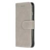 Iphone 8 – Kunstlæder Etui Pung Med Ældre Mat Design – Beige