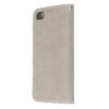 Iphone 8 – Kunstlæder Etui Pung Med Ældre Mat Design – Beige