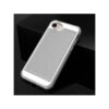 Iphone 8 – Blødt Gummi Cover Med Stødabsorberende Funktion – Grå / Hvid