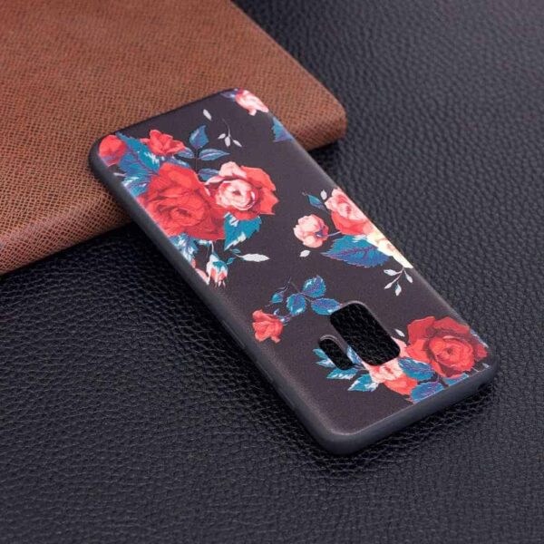 Samsung Galaxy S9 G960 Silikoneetui Med Motiv – Roser
