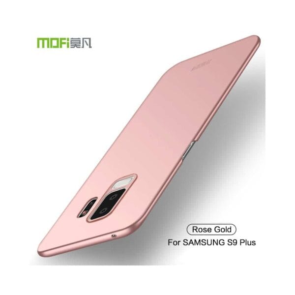 Samsung Galaxy S9 Plus G965 Mofi Slim Plastik Etui – Rosa Guld