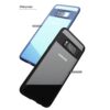 Galaxy S8 Plus – Ipaky Hybrid Tou Ramme Og Klar Akryl Back Cover – Sort