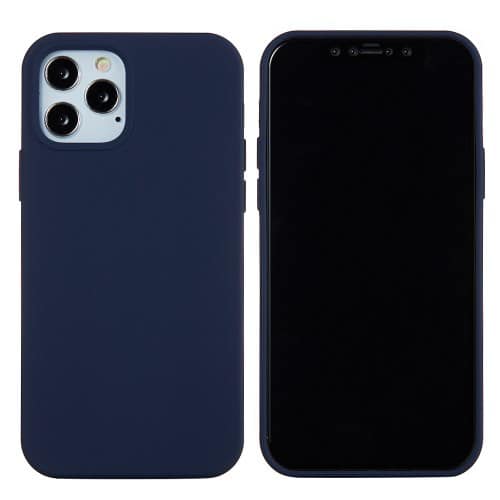 Iphone 12 Silikone Cover Midnatsblå