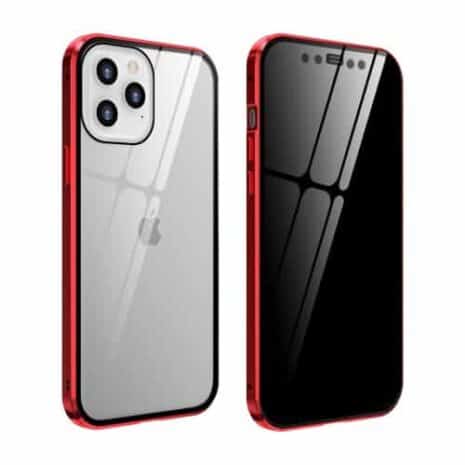 Iphone 12 Mini Privacy Perfect Cover Rød