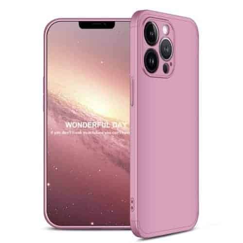 Iphone 13 Pro 360 Beskyttelsescover Rosa