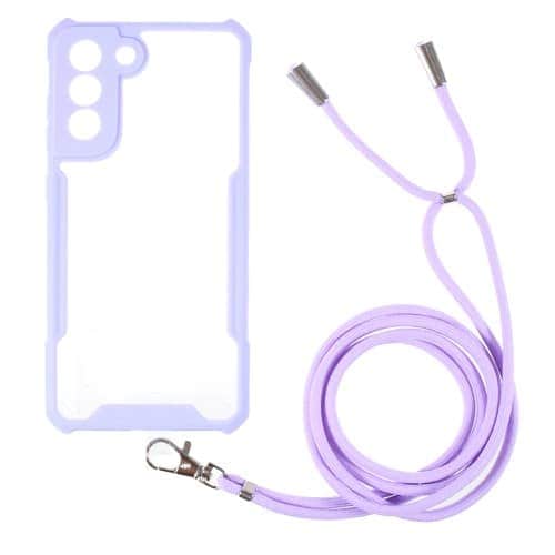 Samsung Galaxy S21 Fe Crossbody Infinity Cover Lilla