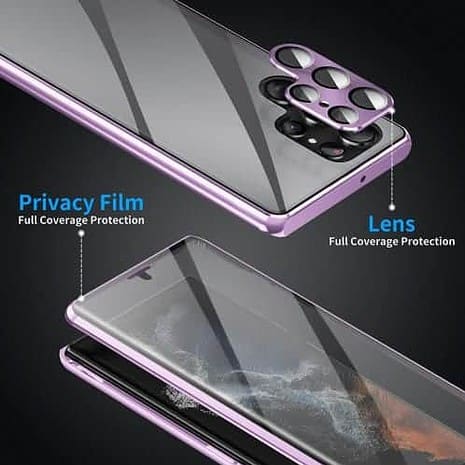 Samsung Galaxy S23 Ultra Perfect Cover - Lilla
