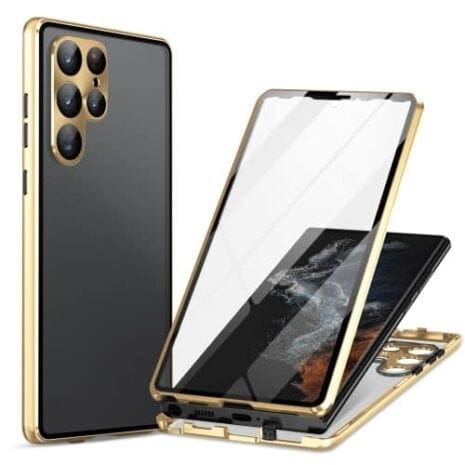Samsung Galaxy S23 Ultra Perfect Cover - Guld