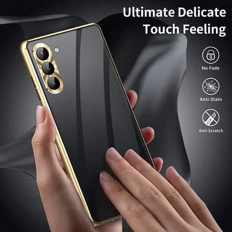 Samsung Galaxy S23 Perfect Cover – Guld