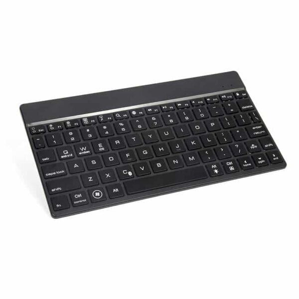 Trendgear F3s 3.0 Dansk Layout Trådløst Bluetooth Tastatur M/backlight - Sort