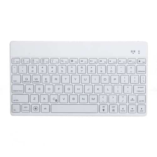 Trendgear F3s 3.0 Dansk Layout Trådløst Bluetooth Tastatur M/backlight - Hvid