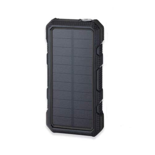 20000mah Solar Power Bank - Sort