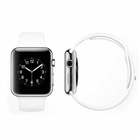 Apple Watch 42mm - 44mm Xincuco Silikone Sportsarmbånd - Hvid