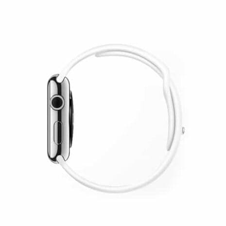 Apple Watch 42mm - 44mm Xincuco Silikone Sportsarmbånd - Hvid